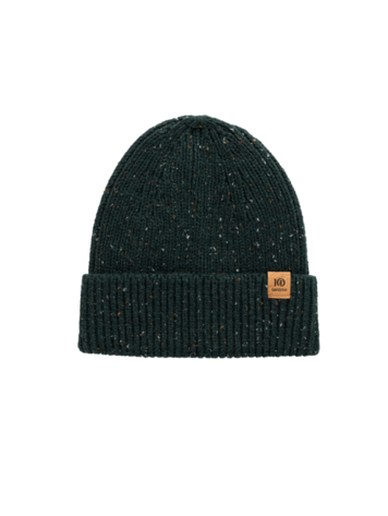 TENTREE TENTREE Bristow Fleck Beanie Dark Forest Green Fleck