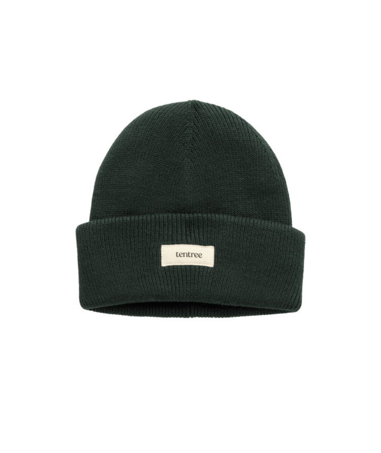 TENTREE TENTREE Alden Beanie Dark Forest Green