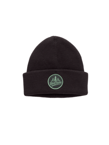 TENTREE TENTREE Trees Alden Beanie Meteorite Black/Pine Green