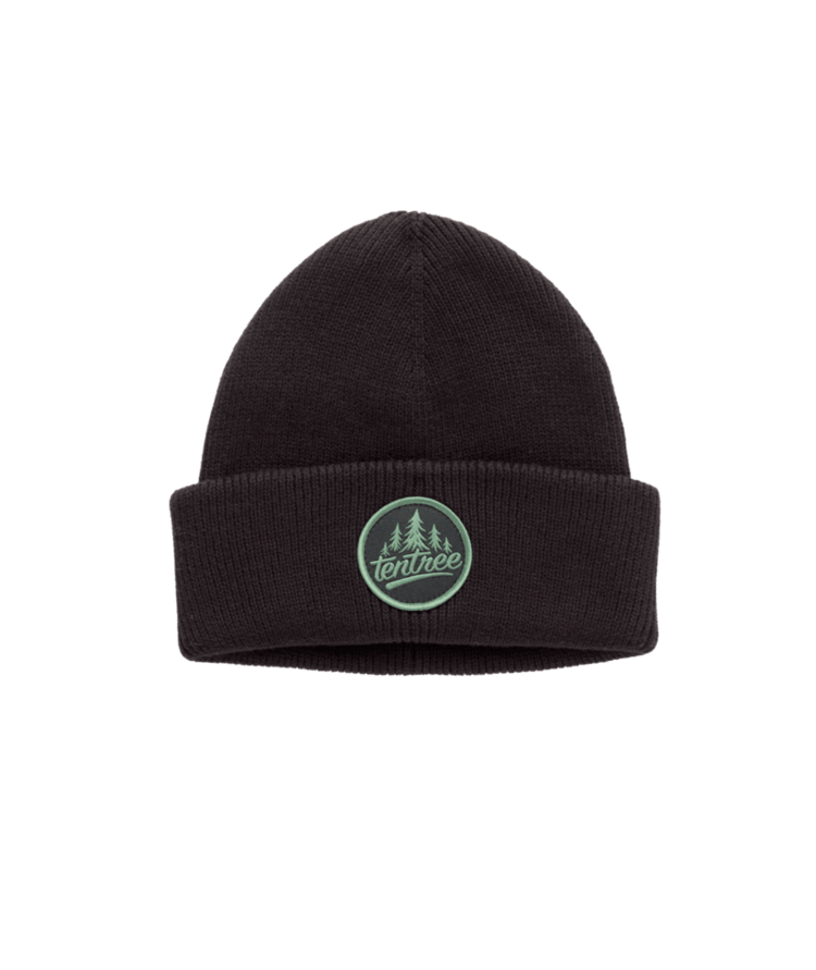 TENTREE TENTREE Trees Alden Beanie Meteorite Black/Pine Green