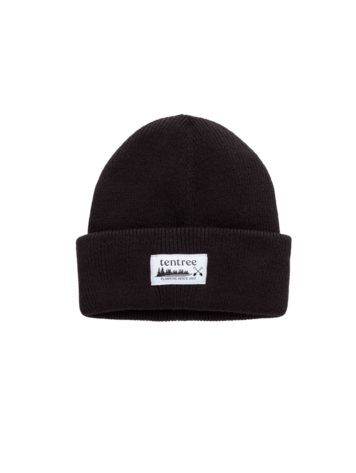 TENTREE TENTREE Heritage Planter Alden Beanie Meteorite Black/Meteorite Black