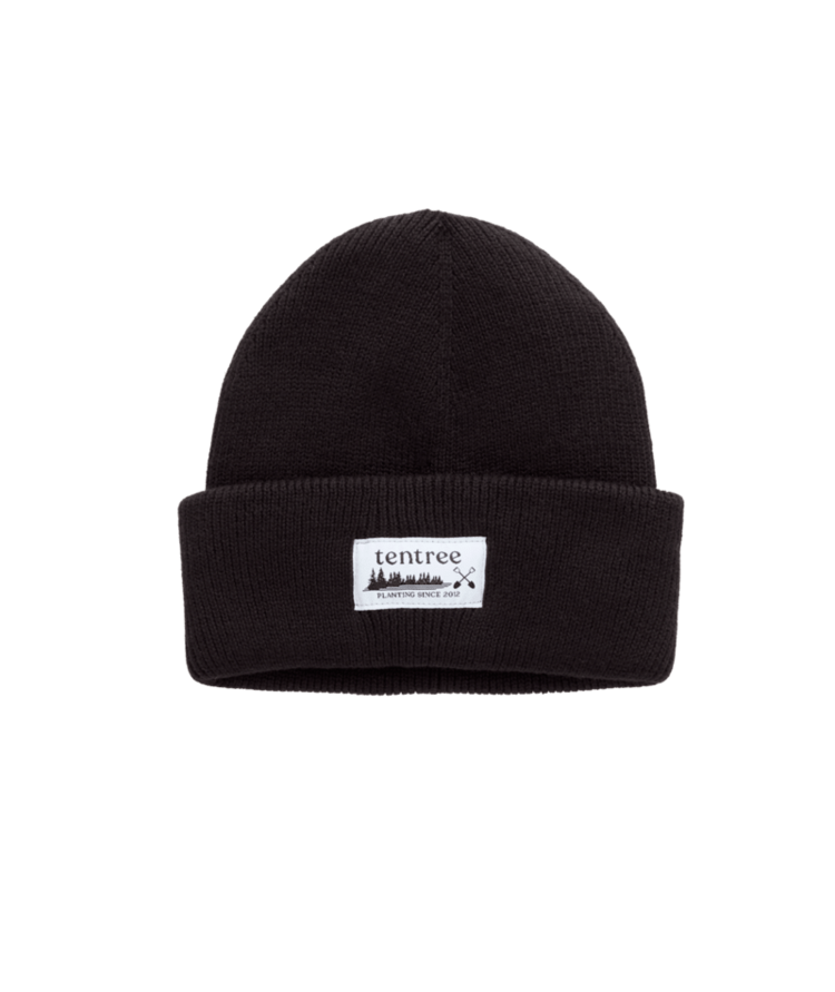 TENTREE TENTREE Heritage Planter Alden Beanie Meteorite Black/Meteorite Black