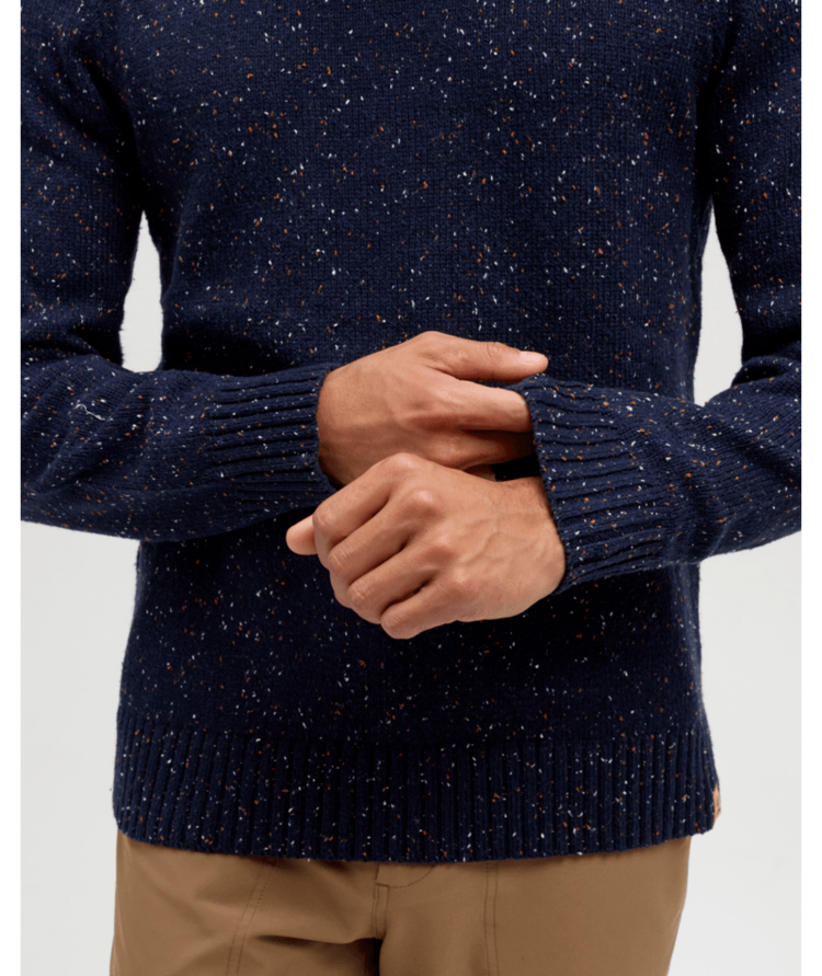 TENTREE TENTREE Rambler Fleck Sweater Midnight Blue Fleck