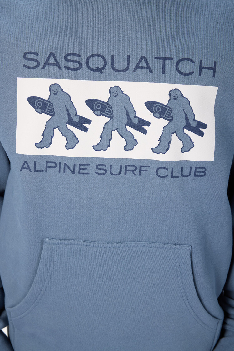 AIRBLASTER AIRBLASTER Sasquatch Asc Hoodie Storm Blue