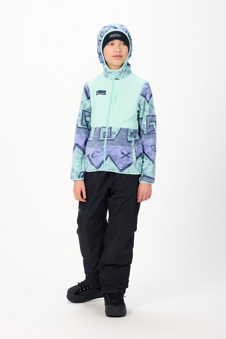 AIRBLASTER AIRBLASTER Youth Fleece Jacket Dawn Wave