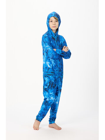 AIRBLASTER AIRBLASTER Youth Ninja Suit Blue Ice
