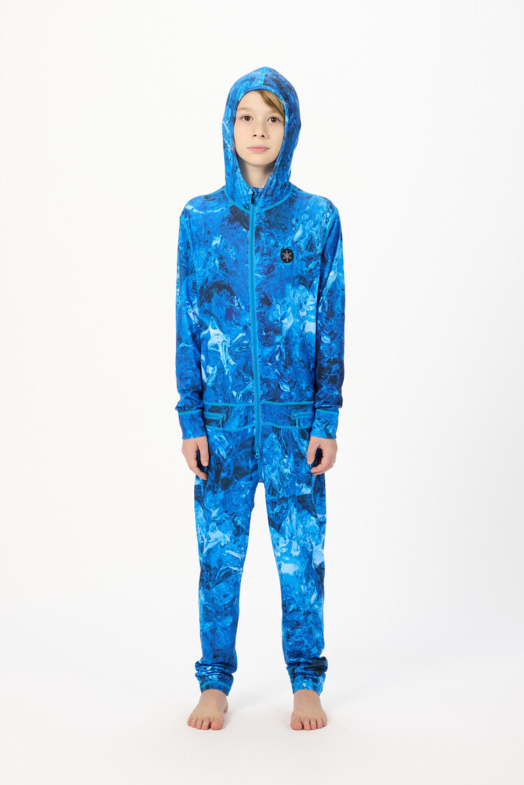 AIRBLASTER AIRBLASTER Youth Ninja Suit Blue Ice