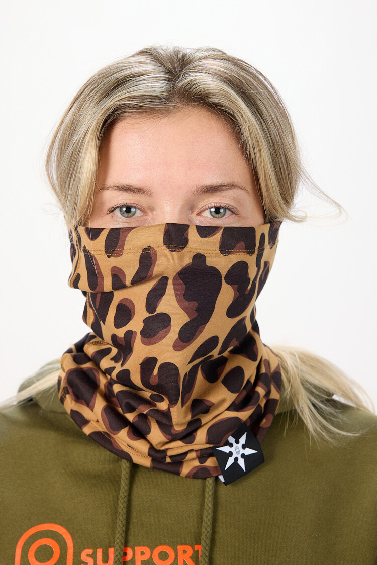 AIRBLASTER AIRBLASTER Ninja Turtleneck Black Leopard