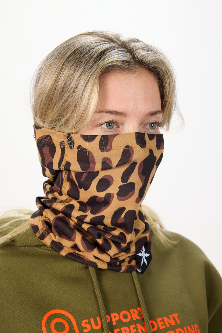 AIRBLASTER AIRBLASTER Ninja Turtleneck Black Leopard
