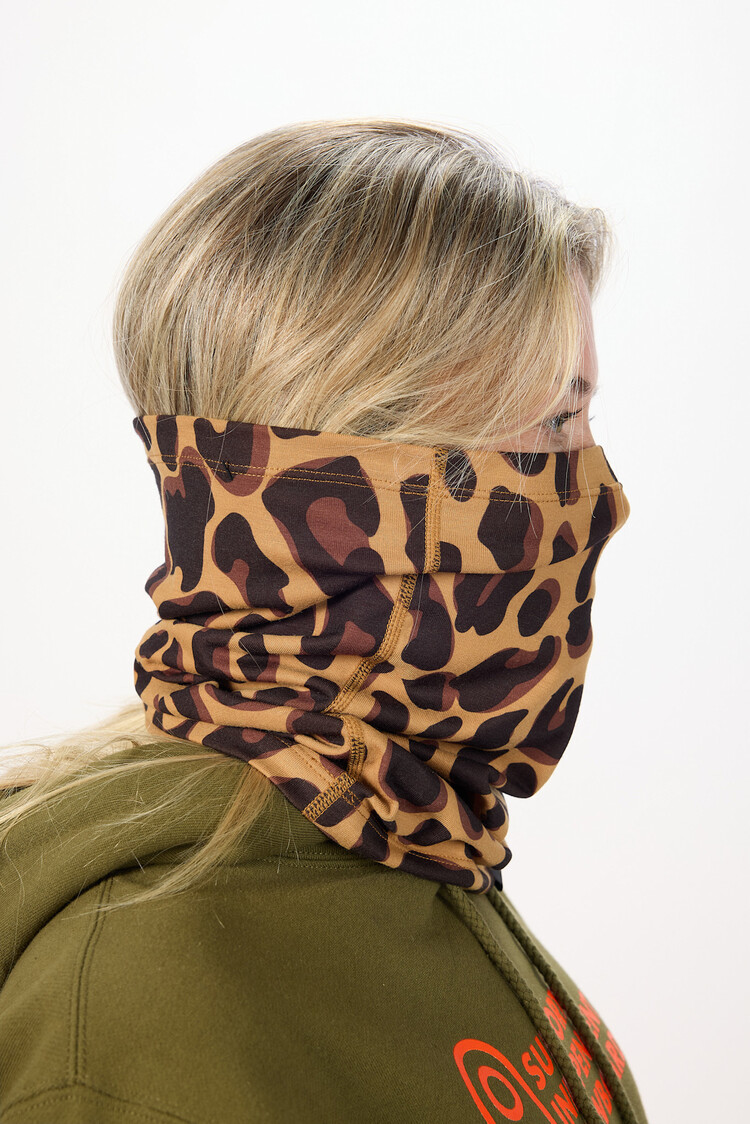 AIRBLASTER AIRBLASTER Ninja Turtleneck Black Leopard