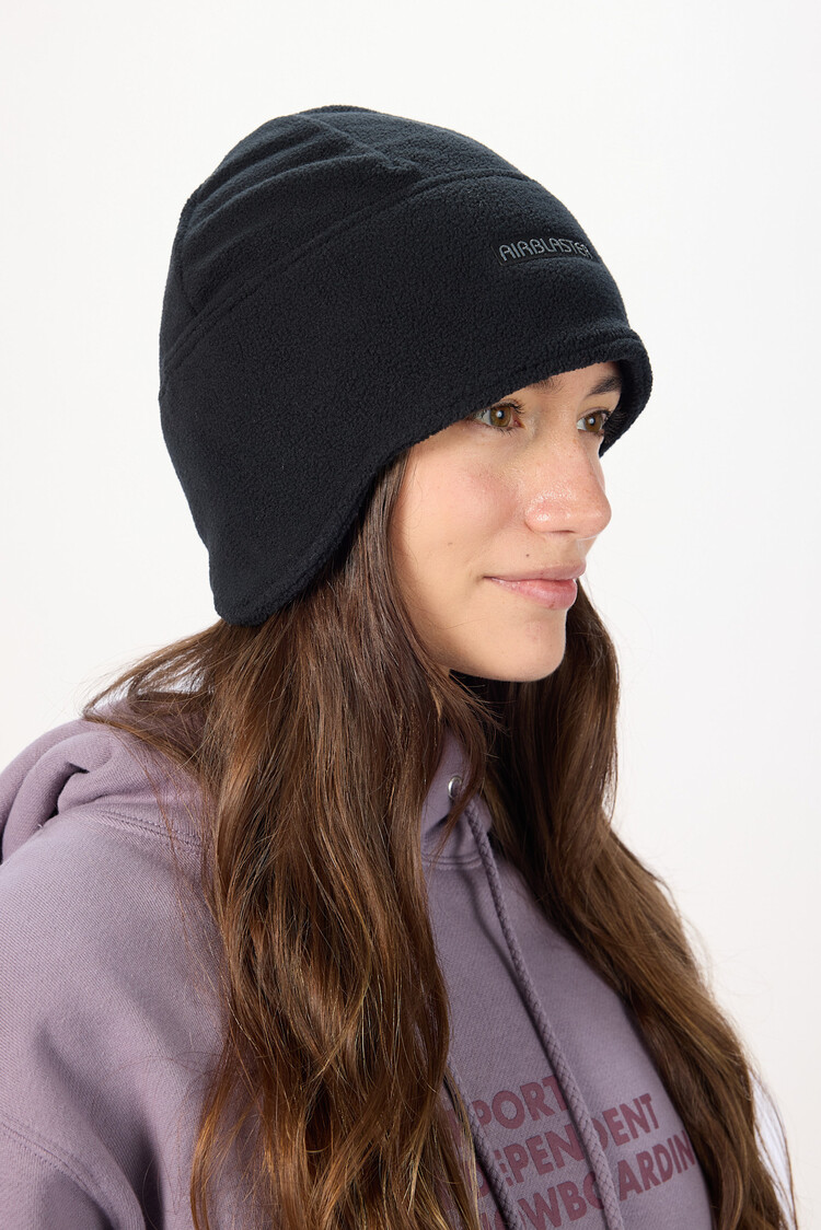AIRBLASTER AIRBLASTER Dropdown Fleece Hat Black