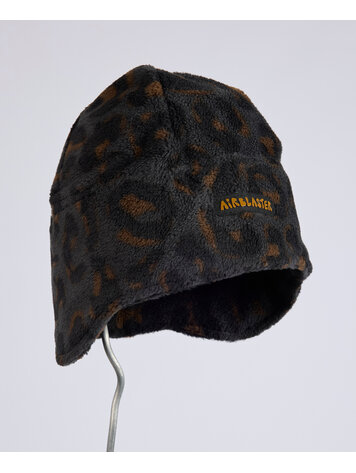 AIRBLASTER AIRBLASTER Dropdown Fleece Hat Black Leopard
