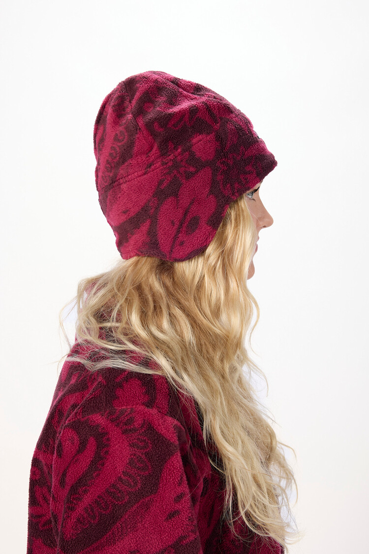 AIRBLASTER AIRBLASTER Dropdown Fleece Hat Plum Earth Life