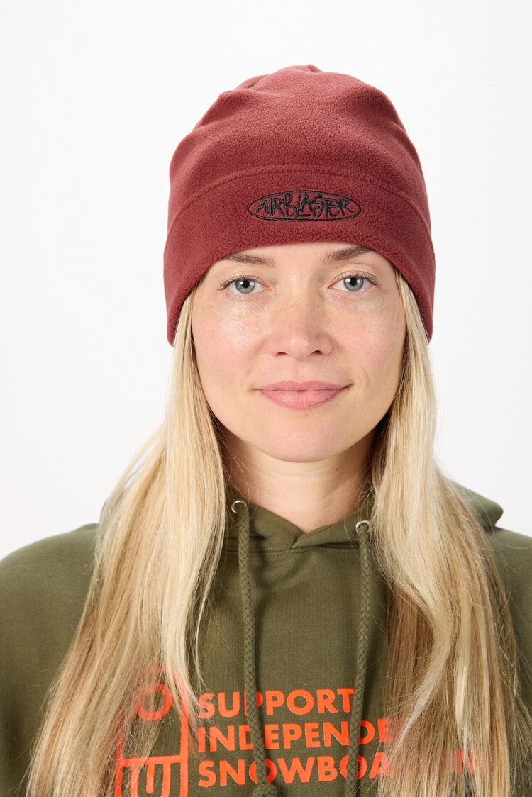 AIRBLASTER AIRBLASTER Micro Fleece Watch Cap Oxblood