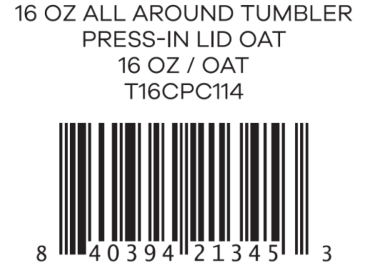 HYDRO FLASK HYDRO FLASK 16 Oz All Around Tumbler Press-In Lid Oat