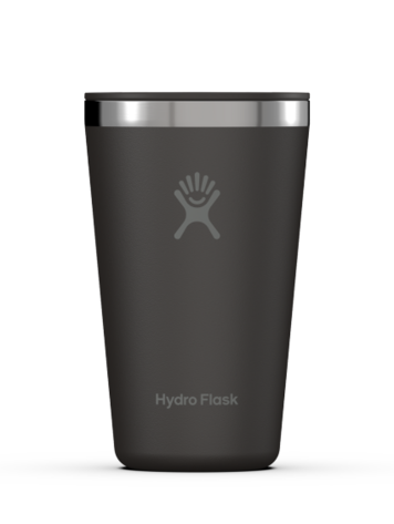 HYDRO FLASK HYDRO FLASK 16 Oz All Around Tumbler Press-In Lid Black