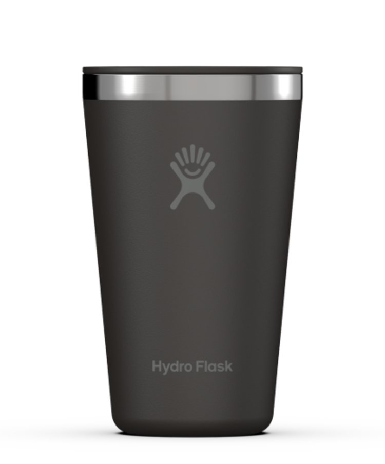 HYDRO FLASK HYDRO FLASK 16 Oz All Around Tumbler Press-In Lid Black