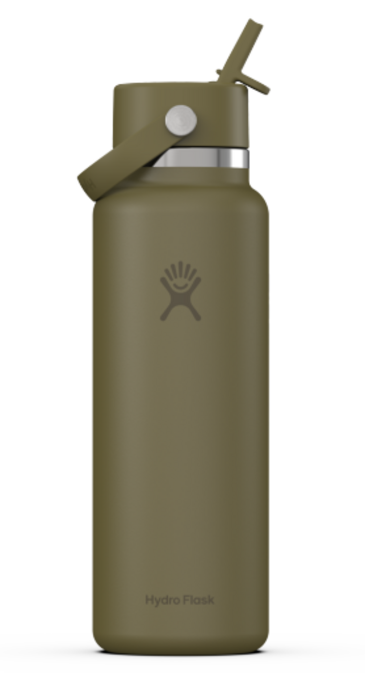 HYDRO FLASK HYDRO FLASK 40 Oz Wide Flex Straw Cap Palmer Green