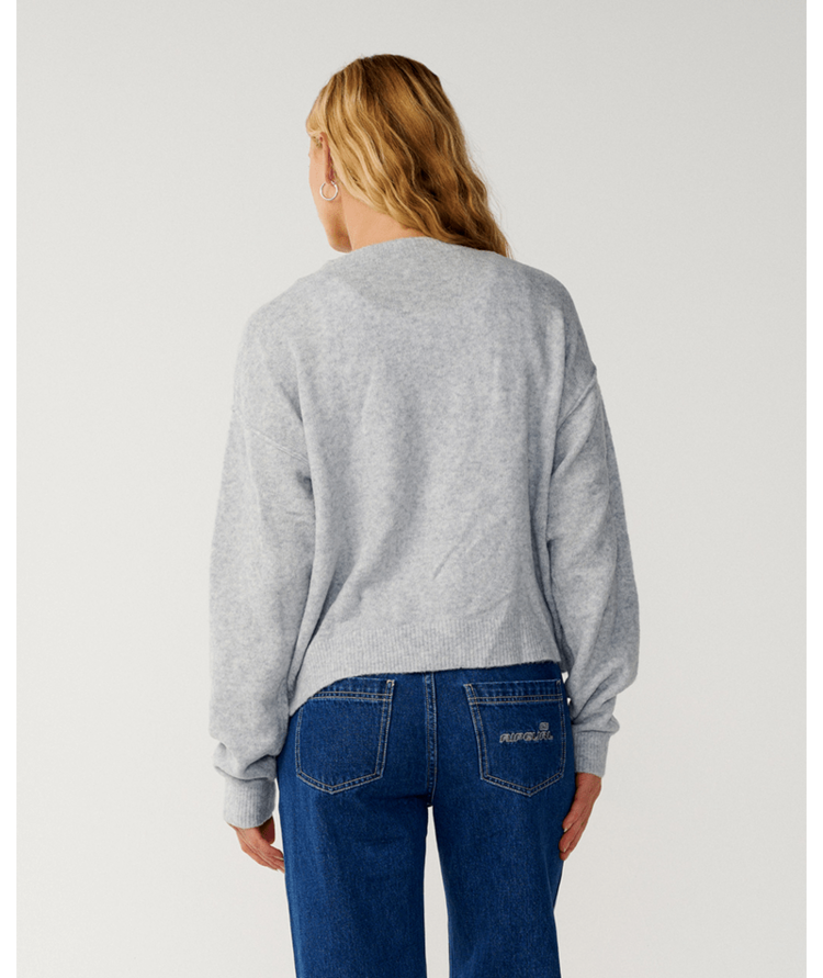 RIP CURL 52A RIP CURL EMILY CARDI GREY MARLE