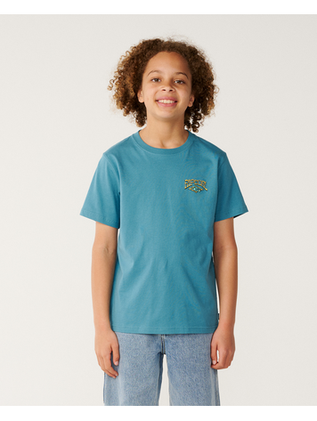 RIP CURL 49A RIP CURL AIR SHRED TEE-BOY DUSTY JADE