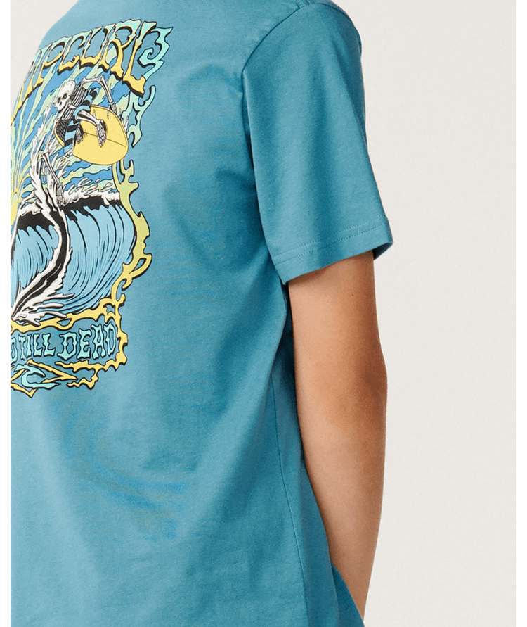 RIP CURL 49A RIP CURL AIR SHRED TEE-BOY DUSTY JADE