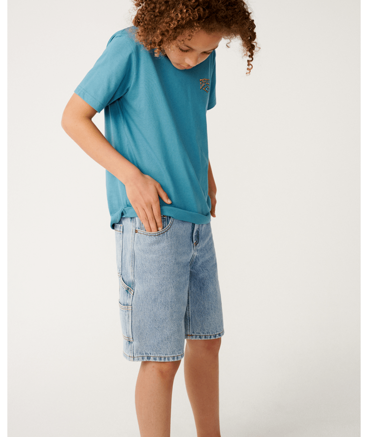 RIP CURL 49A RIP CURL AIR SHRED TEE-BOY DUSTY JADE