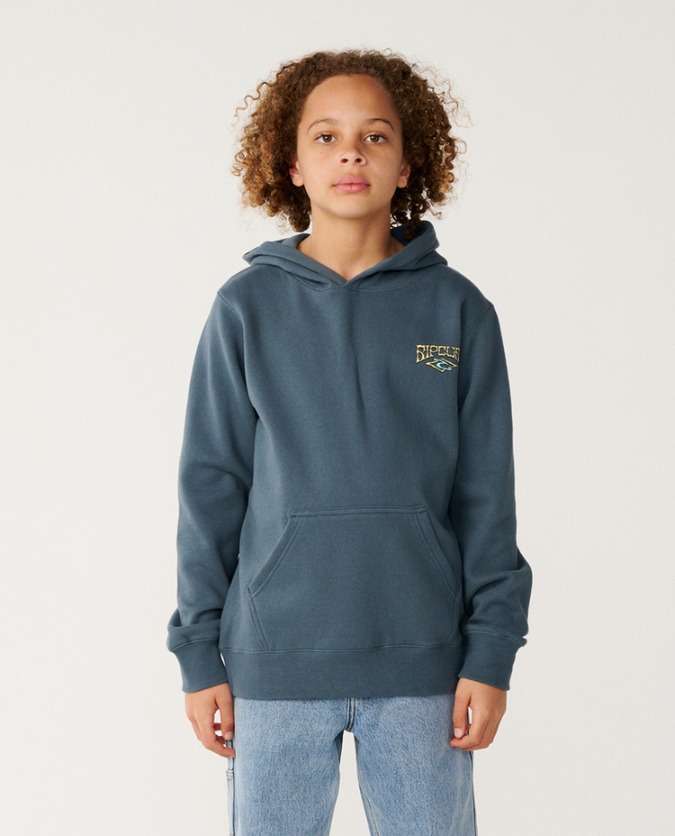 RIP CURL 51A RIP CURL AIR SHRED HOOD-BOY PINE NIGHT