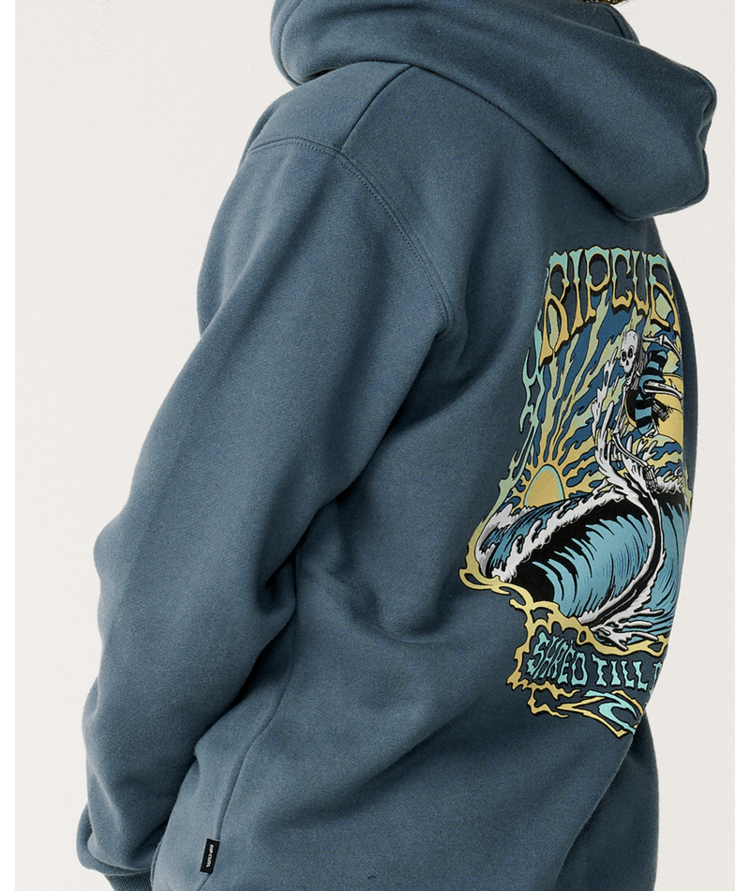 RIP CURL 51A RIP CURL AIR SHRED HOOD-BOY PINE NIGHT