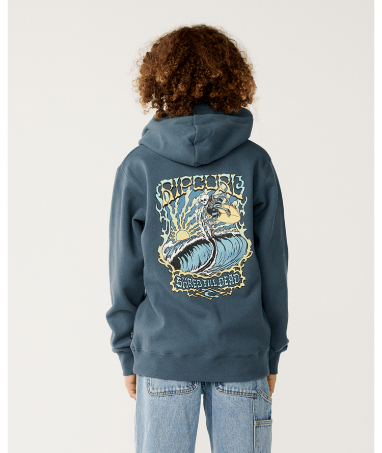 RIP CURL 51A RIP CURL AIR SHRED HOOD-BOY PINE NIGHT