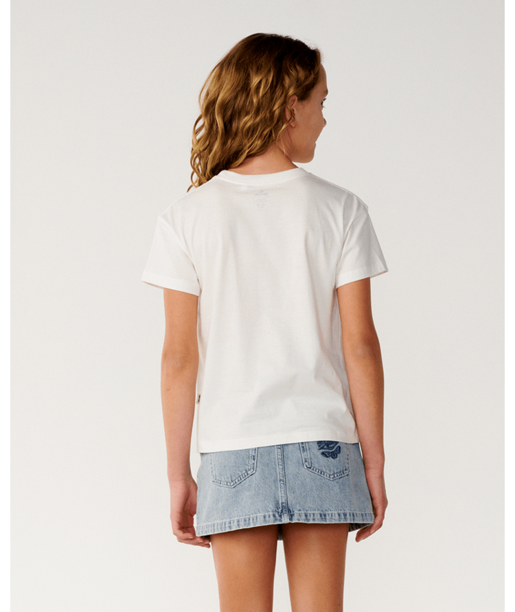 RIP CURL 30A RIP CURL COSTA DEL SOL BAND TEE - GIRL BONE