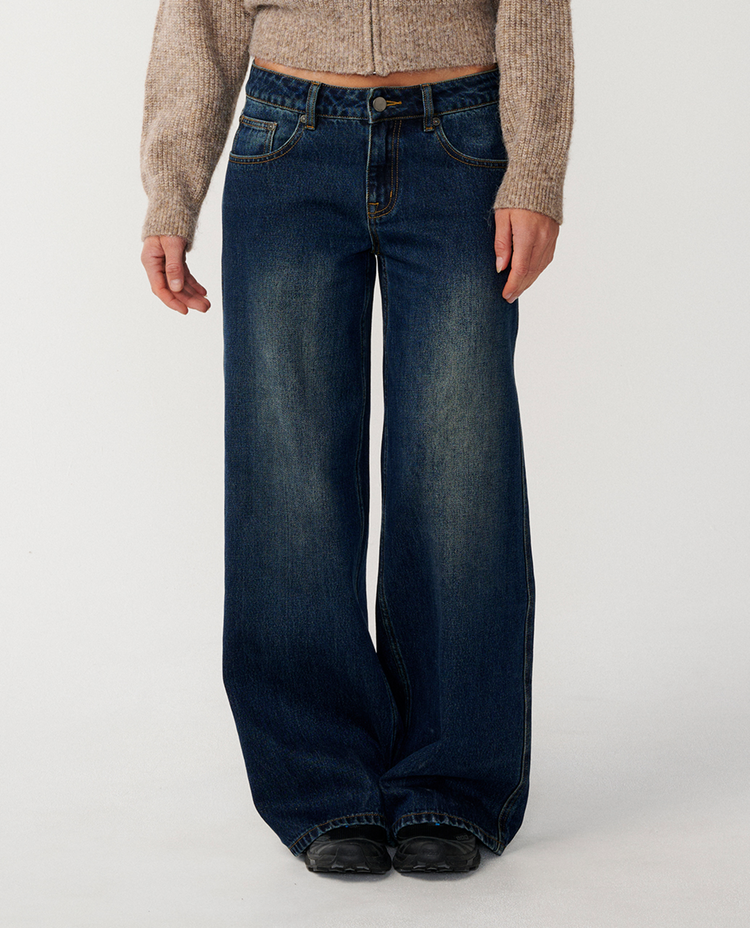 RIP CURL 26A RIP CURL ARCHIVE: BAGGY LOW RISE JEAN DUSTY BLUE