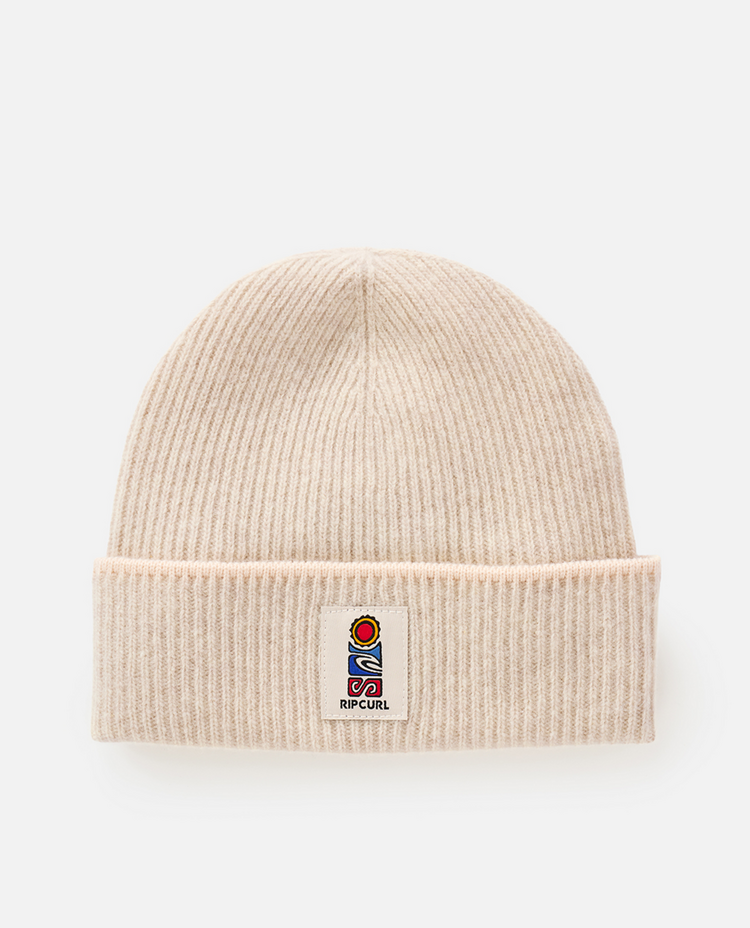 RIP CURL RIP CURL S-Series Reg Wool Beanie Natural