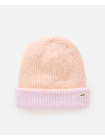 RIP CURL RIP CURL 2 Tone Reg Revo Beanie Peach/Lilac