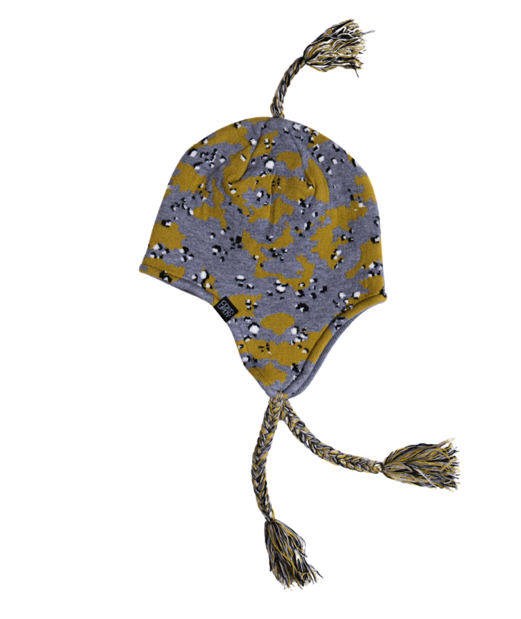 CORDUROY CORDUROY Chip Camo Ear Flap Cement