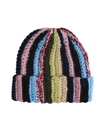 AUTUMN AUTUMN Patchwork Beanie Lemonade