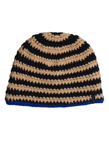 AUTUMN AUTUMN Crochet Beanie Black