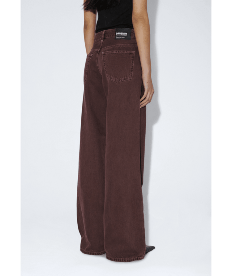DR DENIM DR DENIM Denim Rhue Low Wide Washed Aubergine