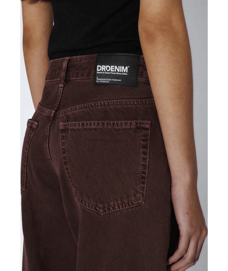 DR DENIM DR DENIM Denim Rhue Low Wide Washed Aubergine