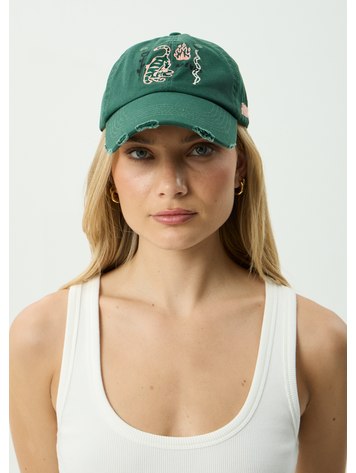 AFENDS AFENDS Real Life Recycled Six Panel Cap Pine