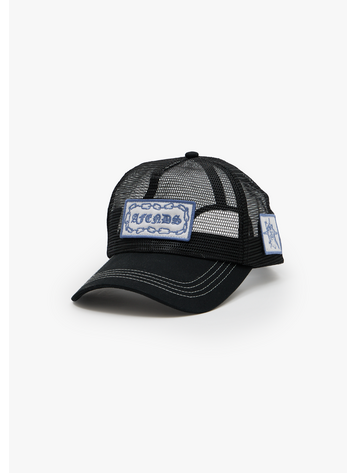 AFENDS AFENDS SPIRITUAL RECYCLED MESH TRUCKER CAP BLACK