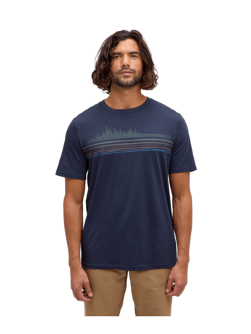 TENTREE TENTREE Retro Treeline T-Shirt Midnight Blue/Deep Olive
