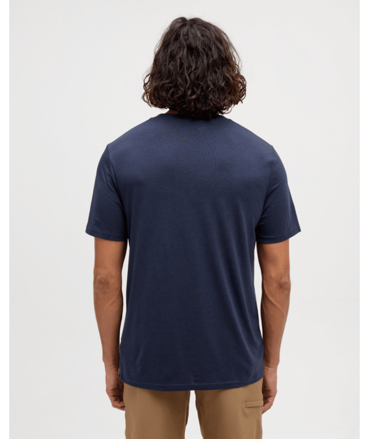 TENTREE TENTREE Retro Treeline T-Shirt Midnight Blue/Deep Olive