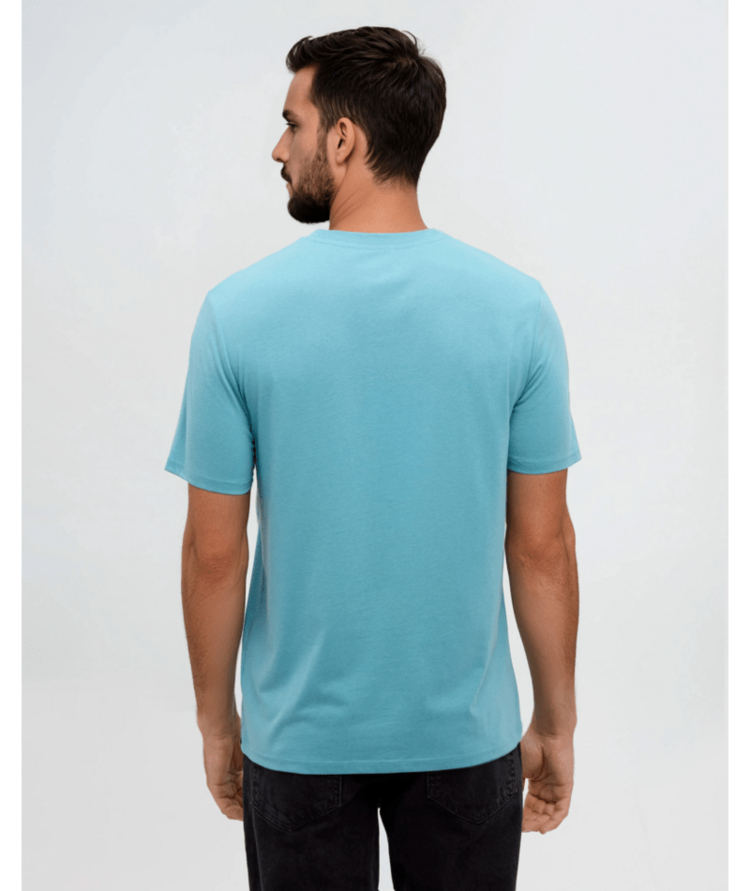 TENTREE TENTREE Winter Tracks T-Shirt Alpine Blue/Midnight Blue