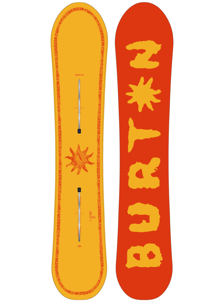 BURTON BURTON Counterbalance Camber Snowboard Sun Glow
