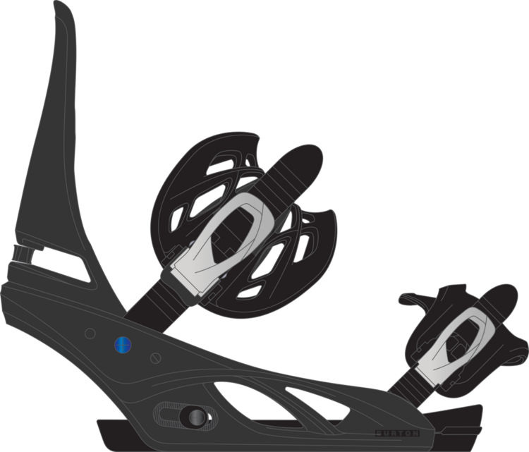 BURTON BURTON Women'S Lexa Re:Flex Snowboard Bindings Black
