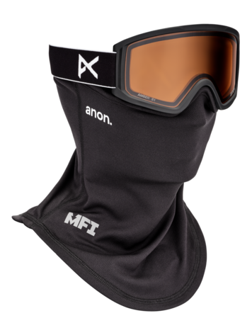 ANON ANON Tracker 2.0 Goggles + MFI® Face Mask Black/Amber