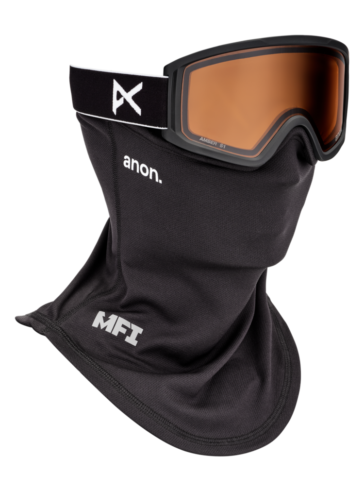 ANON ANON Tracker 2.0 Goggles + MFI® Face Mask Black/Amber