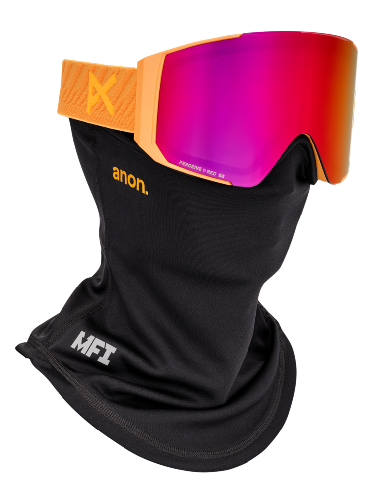 ANON ANON Sync Goggles + Bonus Lens + MFI® Face Mask Autumn Glow / Perceive Sunny Red