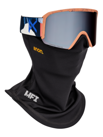 ANON ANON Nesa Goggles + Bonus Lens + MFI® Face Mask Marble Collage / Perceive Variable Blue
