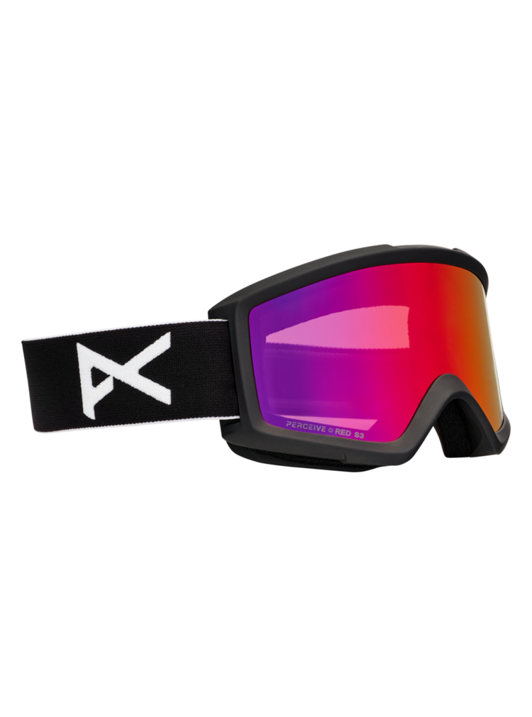 ANON ANON Helix 2.0 Goggles + Bonus Lens Black/Perceive Sunny Red